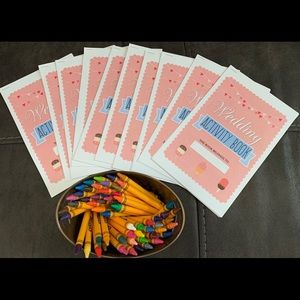 Wedding activity booklets